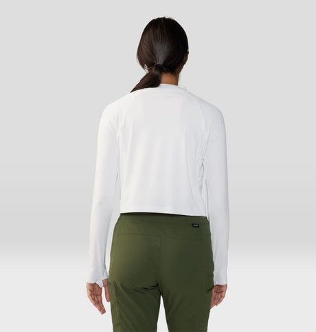 Crater Lake Long Sleeve Crop - Women's