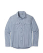 Stio Eddy Drift Shirt Long Sleeve - Mens Slate Blue Heather