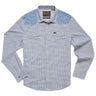 Howler Brothers H Bar B Tech Long Sleeve - Mens Wild Rag: Blue Mirage / M