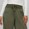Prana Koen Wide Leg Pant - Womens Cargo Green /  / Regular