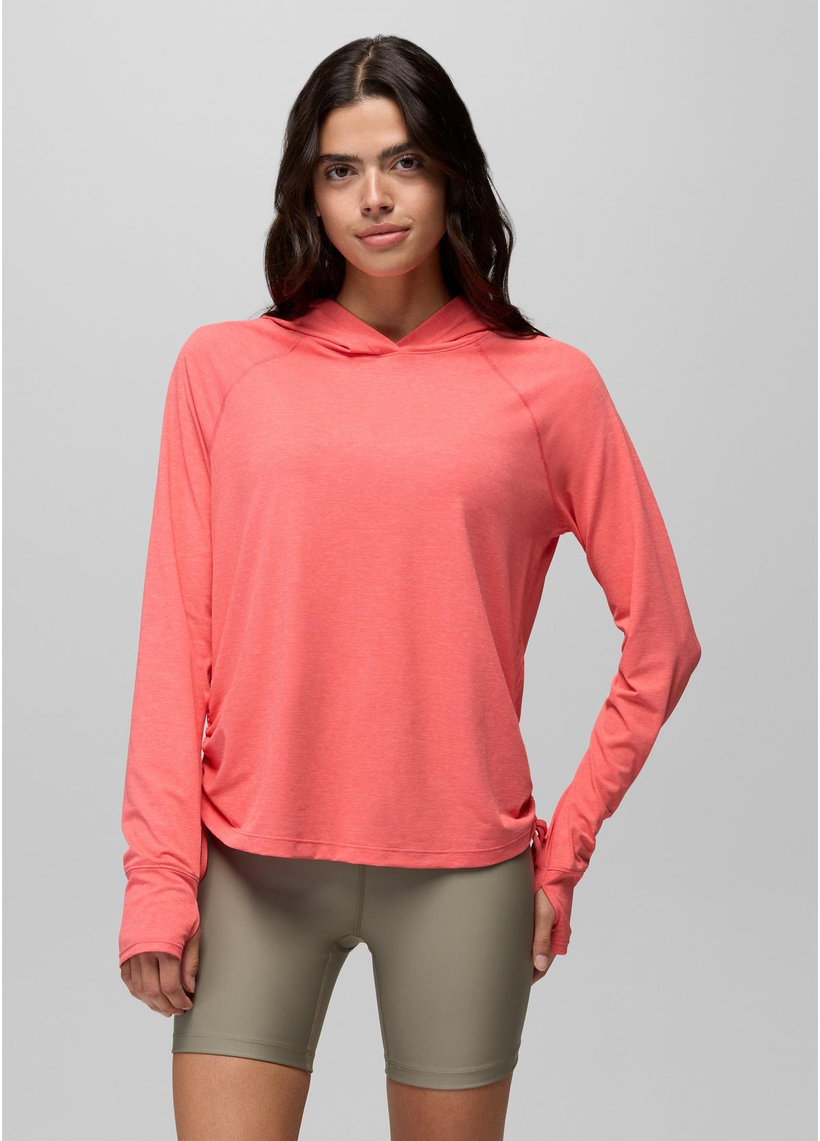 Prana Eileen Hoodie - Womens Guava Pop