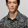 Prana Hybridizer Short Sleeve Shirt - Mens Black Grounded