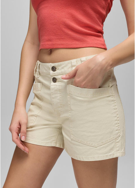 Prana Suton Short - Womens Beach Pebble