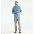 Free Fly Clearwater Hoody - Mens BlueFog / S