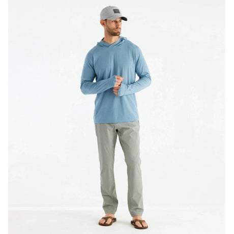 Free Fly Clearwater Hoody - Mens BlueFog / S