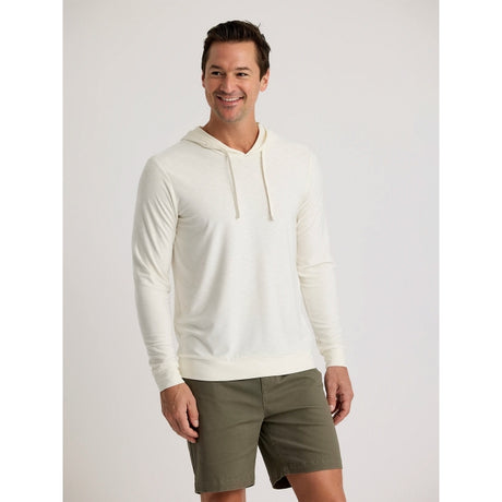 Free Fly Bamboo Slub Hoodie II - Mens Sea Salt