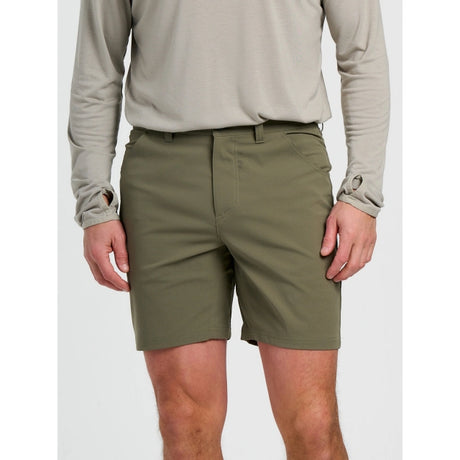 Free Fly Topogrid Short - Mens Fatigue