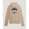 Free Fly Bamboo Lightweight Graphic Hoodie Dive Bomb Desert Tan