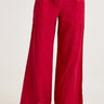 XCVI Colson Wide Leg Pant - Womens Red Garnet