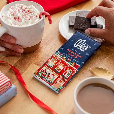 Theo Chocolate Theo Peppermint Crunch Bar