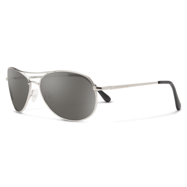 Suncloud Patrol Silver || Polarized Gray