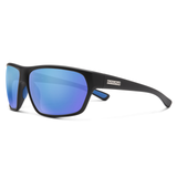 Suncloud Boone Matte Black  | Polarized Blue Mirror