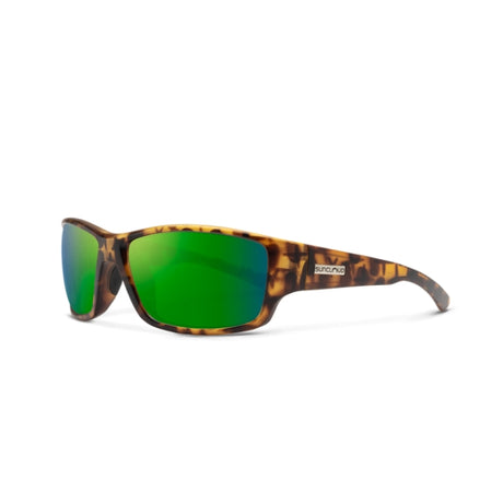 Suncloud Hull Matte Tortoise | Polarized Green Mirror