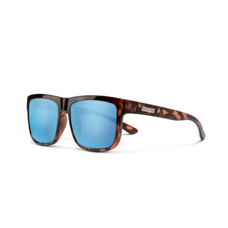 Quiver - Suncloud Tortoise | Polarized Aqua Mirror