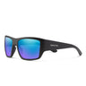 Suncloud Sculpin Matte Black | Polarized Blue Mirror