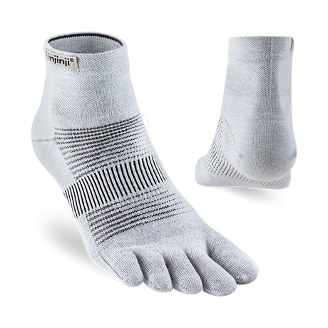 Injinji Run Lightweight Mini Crew Grey / M