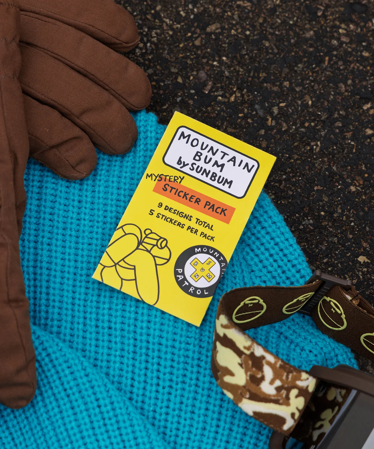 Sun Bum Mnt. Bum Mystery Sticker Pack