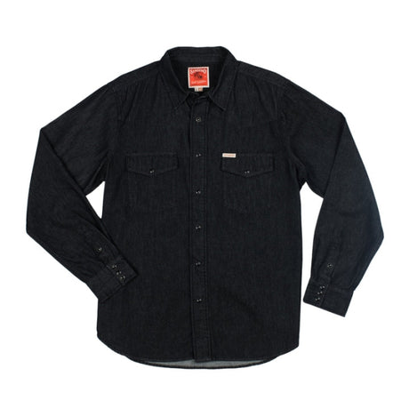 Sendero Provisions The Wyatt Pearl Snap Shirt - Mens Midnight Denim