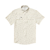 Poncho The Llano - Mens Floral Print on Off-White
