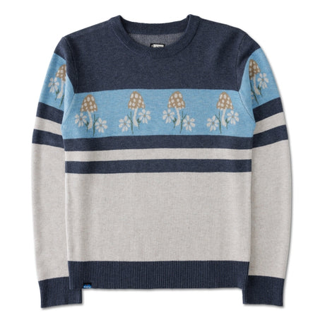 Kavu Hillrose Sweater - Womens Mushroom Patch / L