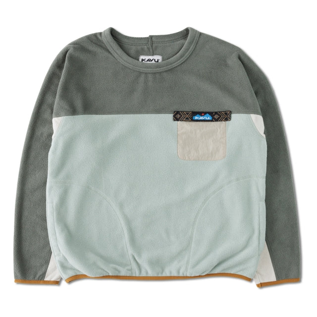 Kavu Kelowna Fleece Crew - Womens Mystic Forest / XS