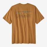 Patagonia P-6 Logo Responsibili-Tee - Mens P-6 Outline: Golden Caramel / M