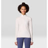 Mountain Hardwear Crater Lake Half Zip - Womens Fogbank