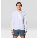 Mountain Hardwear Canyon Long Sleeve Shirt - Womens Best Coast Blue / M