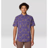 Mountain Hardwear Grove Hide Out Short Sleeve Shirt - Mens Allium Ikat Jac