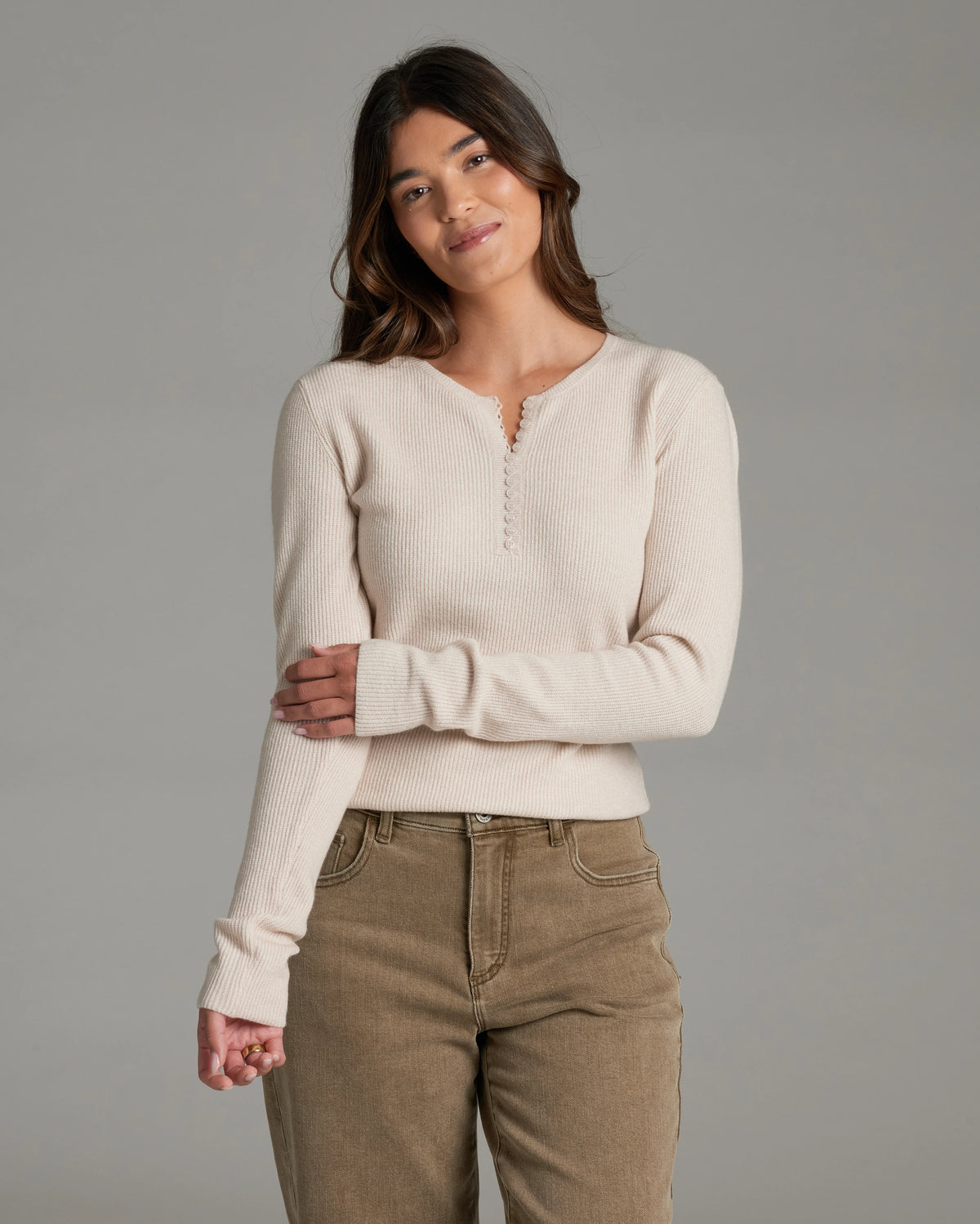 Vesper Henley Sweater - Women's