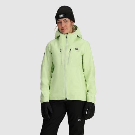 Outdoor Research Headwall GTX 3L Jacket - Womens Cool atcha / M
