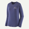 Longsleeve Cap Cool Merino Blend Graphic Shirt - Women's