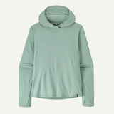 Patagonia Cap Cool Sun Hoody - Womens Thermal Blue - Thin Ice X-Dye