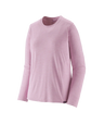 Patagonia Long Sleeve Cap Cool Daily Shirt - Womens Milkweed Mauve - Light Milkweed Mauve X-Dye / XS