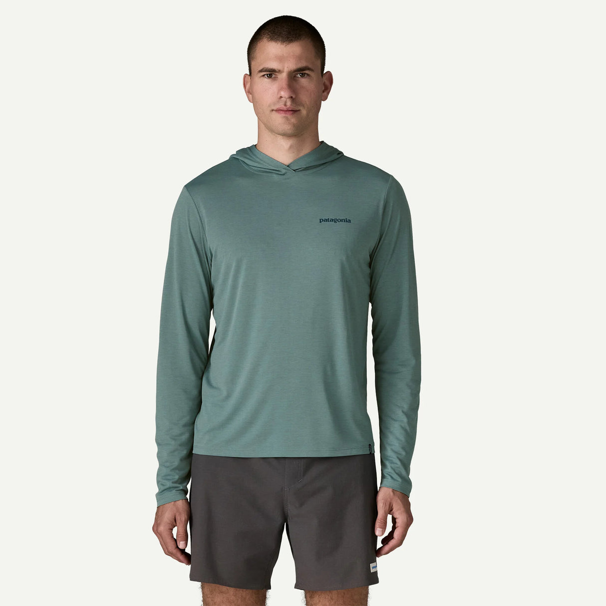 Patagonia Cap Cool Daily Hoody - Boardshort Logo - Mens