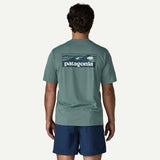 Patagonia Cap Cool Daily Shirt - Boardshort Logo - Mens