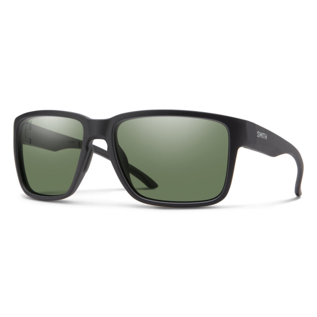 Smith Emerge Matte Black || ChromaPop Polarized Grey Green