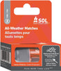 SOL All Weather Matches, 25 Count