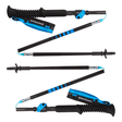 Black Diamond Distance Carbon FLZ Poles Ultra Blue / 140
