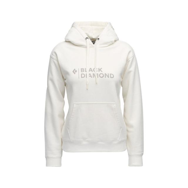 Black Diamond Mini Stacked Pullover Hoody - Womens Off White