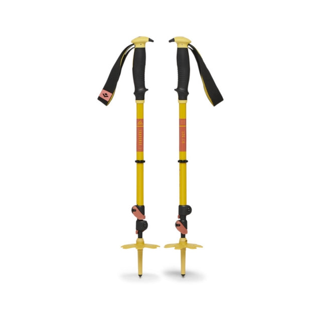 Black Diamond Traverse 3 Ski Poles Sulphur Green / 140cm