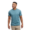 Black Diamond Circuit Short Sleeve Tee - Mens Creek Blue