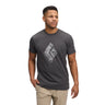 Black Diamond Engineered Diamond Short Sleeve Tee - Mens Anthracite