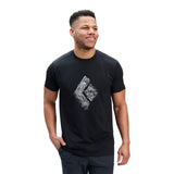 Black Diamond Engineered Diamond Short Sleeve Tee - Mens Black