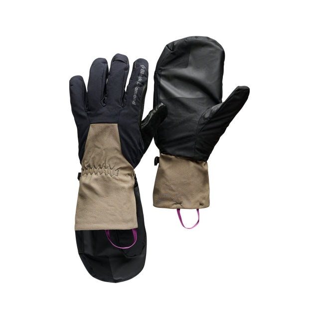 Black Diamond Cirque Gloves Black- Walnut