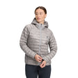 Black Diamond Deploy Down 0.5 Full Zip Hoody - Womens Pewter