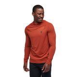 Black Diamond Alpenglow Hoody - Mens Burnt Sienna
