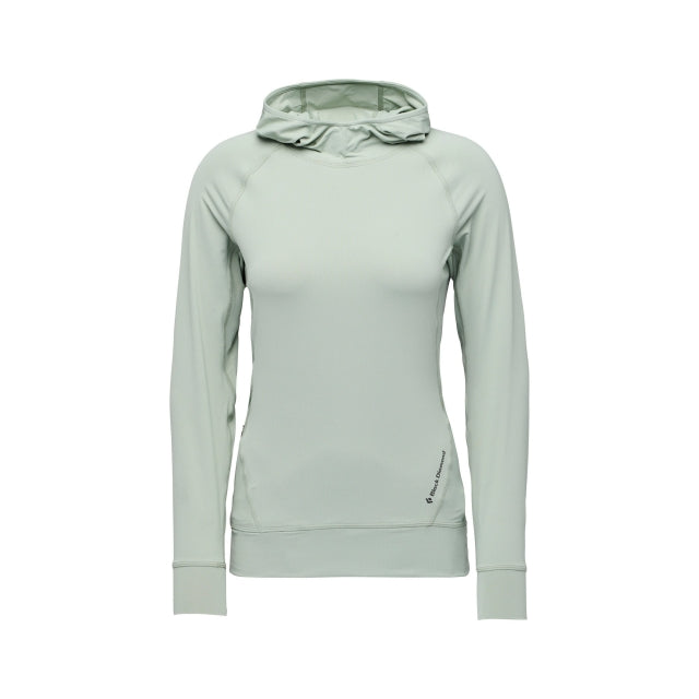 Black Diamond Alpenglow Hoody - Womens Agave