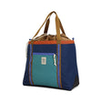 Topo Designs Mountain Utility Tote Midnight/Caribbean