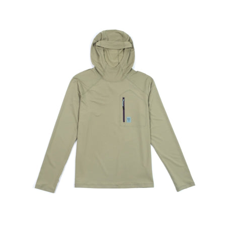 Topo Designs Sun Hoodie - Mens Oil Green